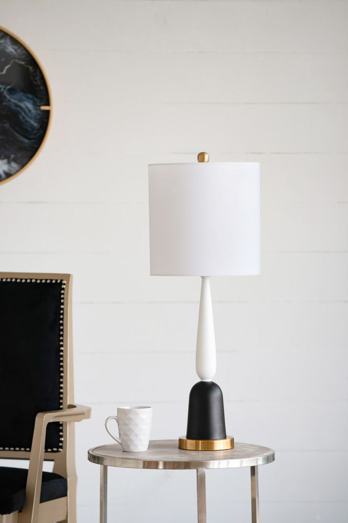11x11x30.2" Metal Table Lamp