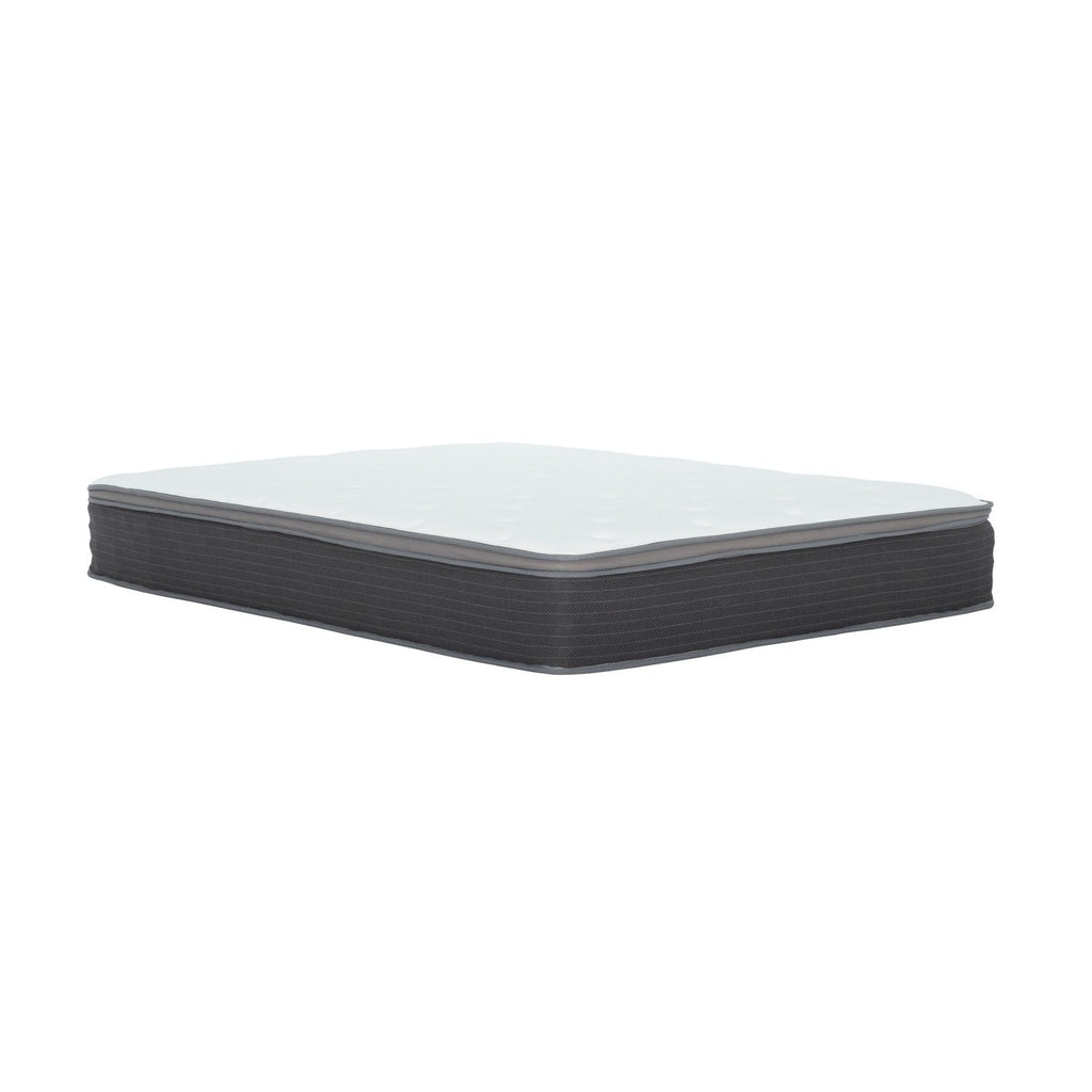 12 in. Plush Twin Size Hybrid Mattress in a Box, Pocket Spring and Gel-Infused Memory Foam Mattress, Pressure Relief, Cooling Technology