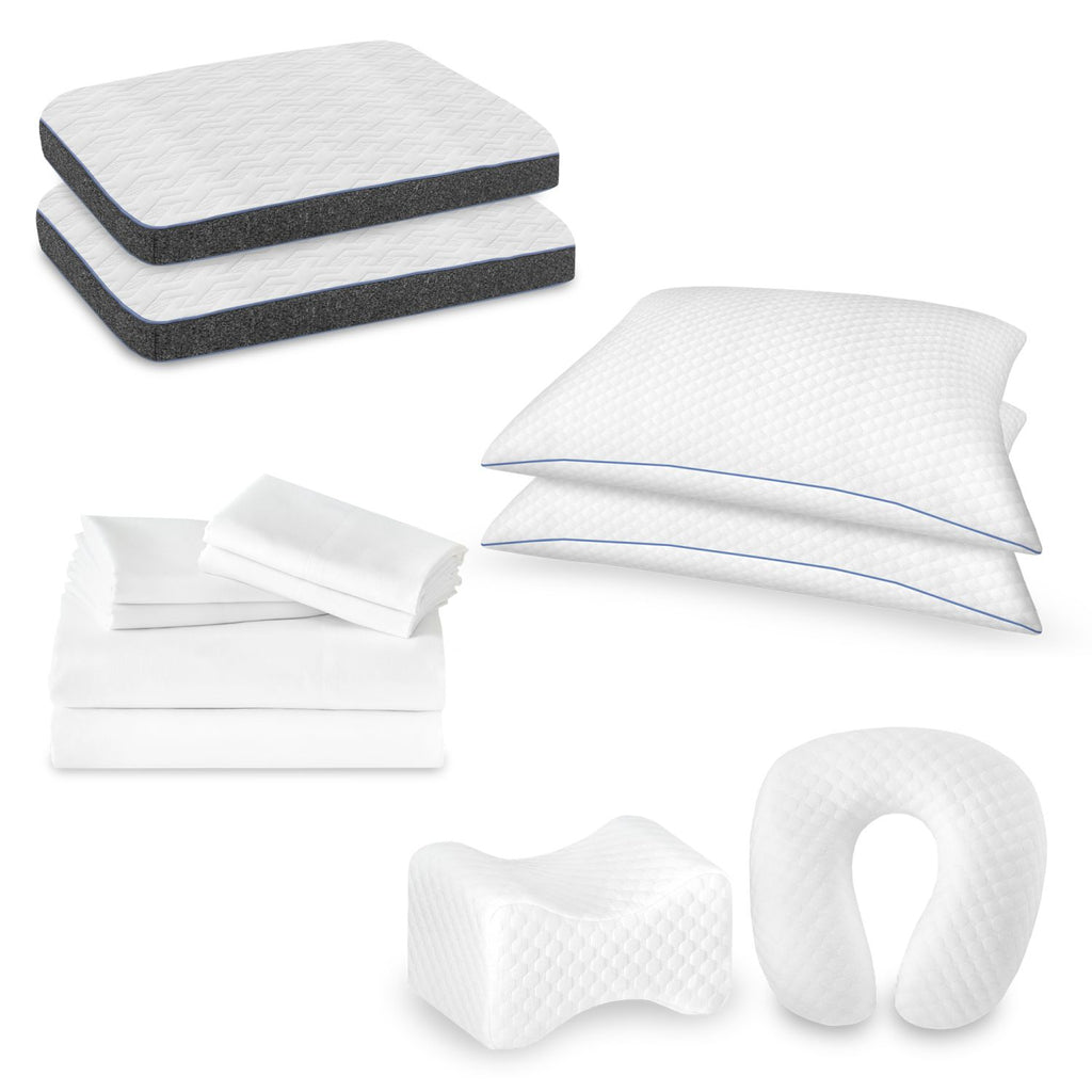 12-Piece Premium Comfort Bedding Pack, Cal King Size