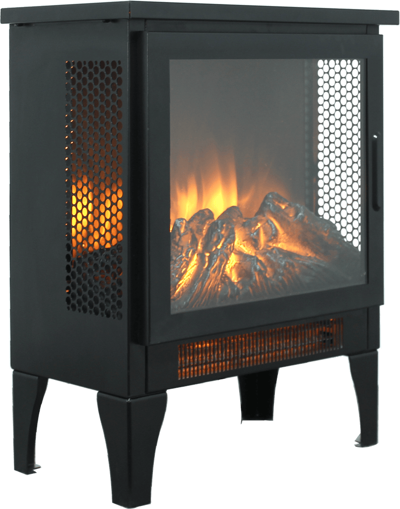 15 inch 3D Flame Electric Infrared Quartz Fireplace Stove without remote control