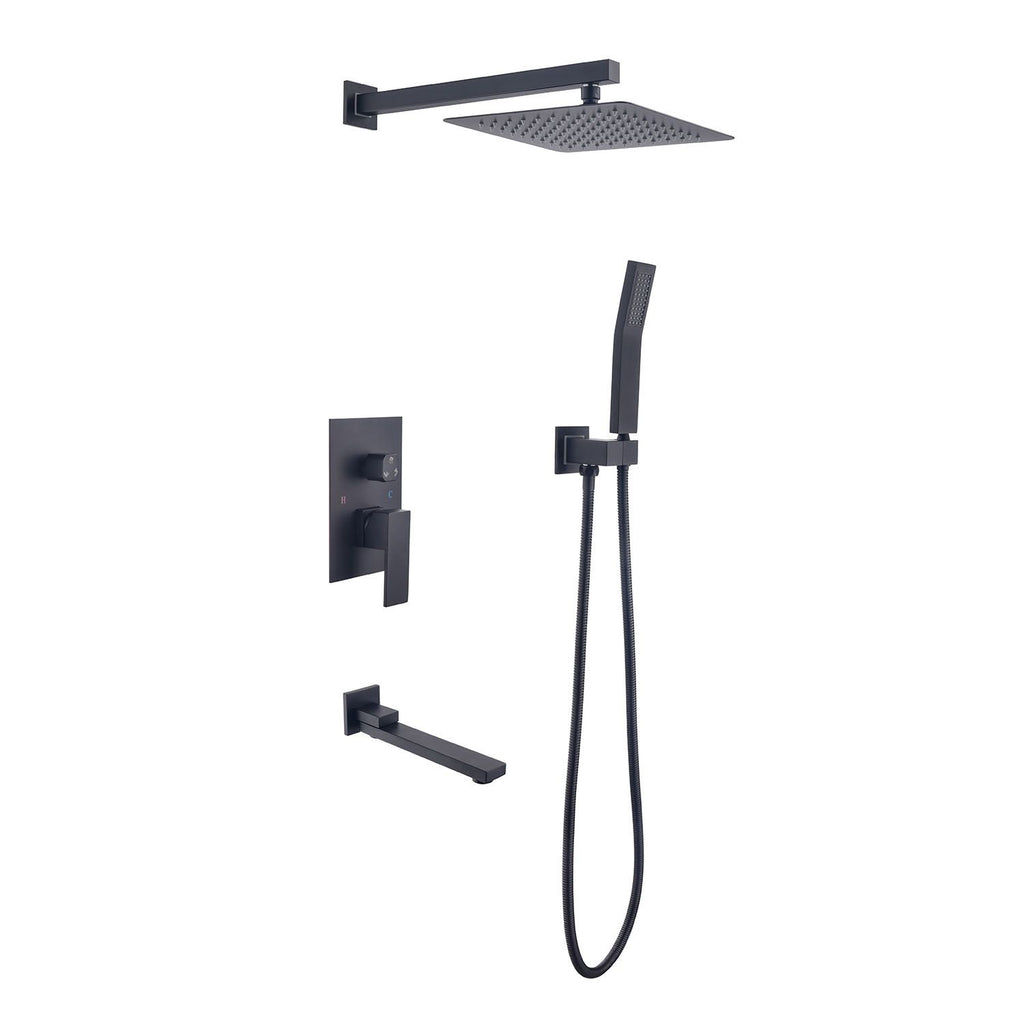 16" Rain Shower Head Systems Wall Mounted Shower