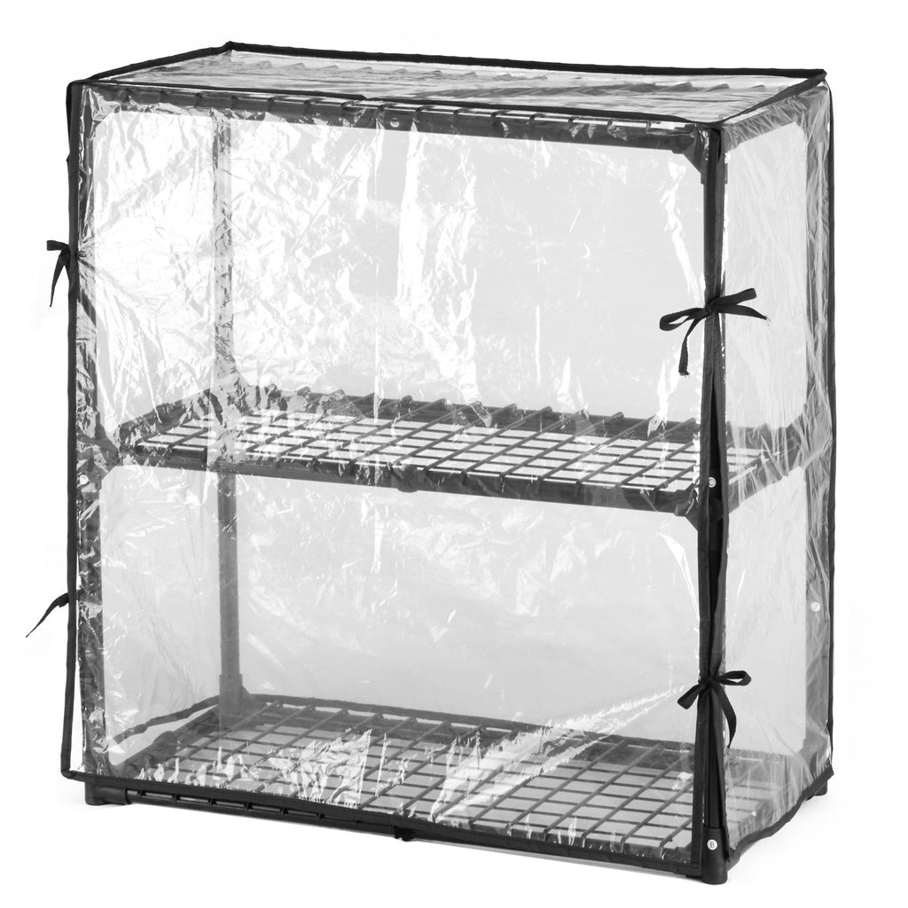 3-SHELF WIRE RACK WITH COVER(1PACK),Inclouding one cover