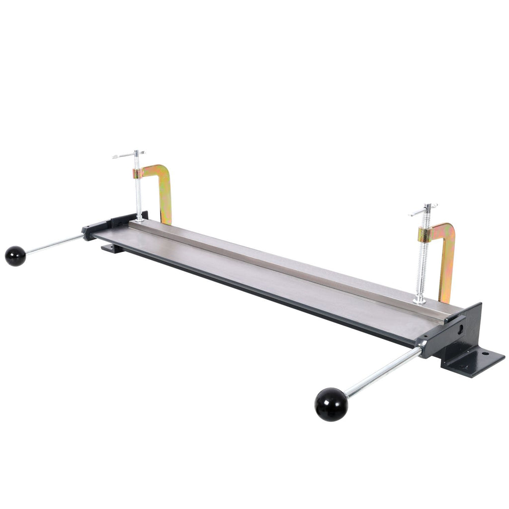 30" Sheet Metal Brake with 2pcs C-Shaped Clamps ,Bending Brake,Portable Metal Brake Bender,0 to 90° Bends,Adjustable Angle Bending Break