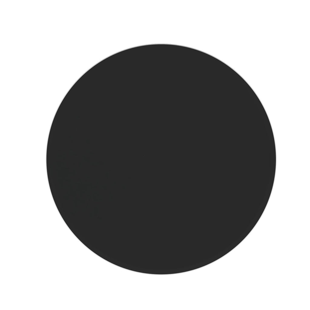 32" Inch Round Tempered Glass Table Top Black Glass 2/5 Inch Thick Beveled Polished Edge(old SKU:W1265118643)