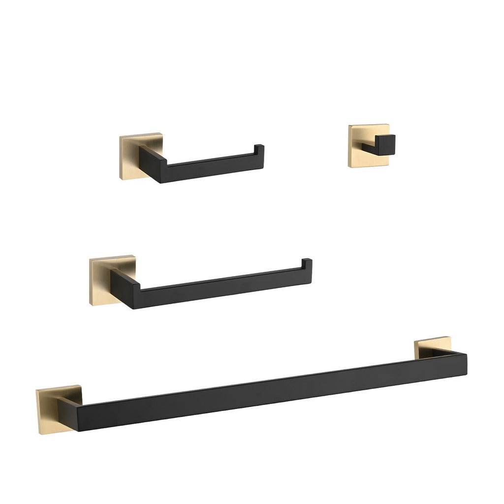 4 - Piece Bathroom Hardware Set