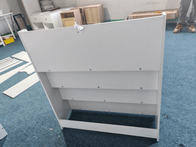 4-Tier Kids Bookshelf, Toddler Book Display Shelves, Helps Keep Bedrooms, Playrooms, and Classrooms Organized,White