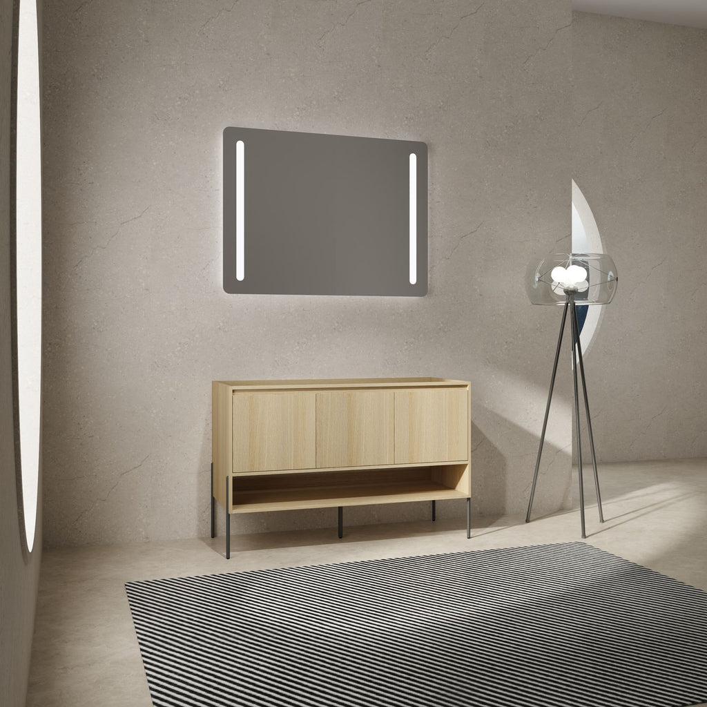 48" Freestanding Bathroom Vanity & 3 Soft-Close Cabinet Doors (KD-Packing)-Excluding Sink