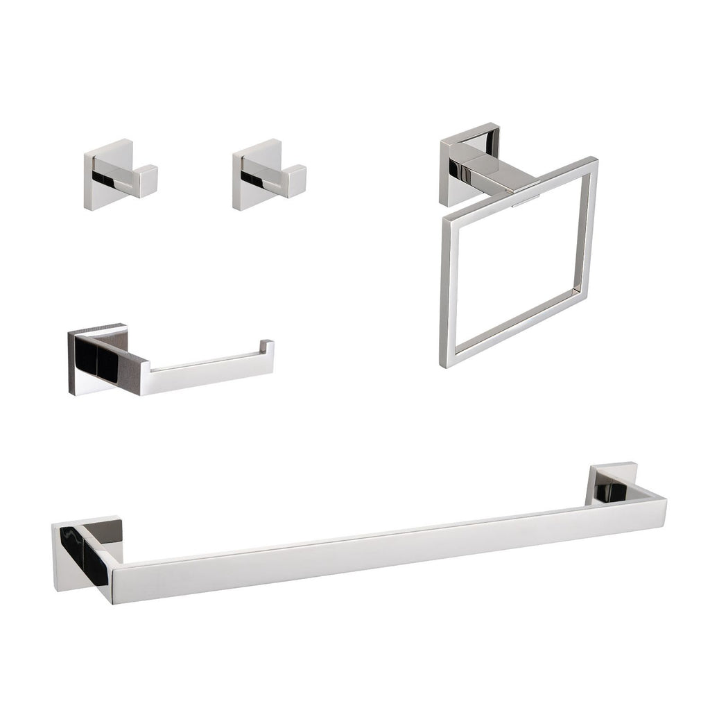 5 - Piece Bathroom Hardware Accessories Set