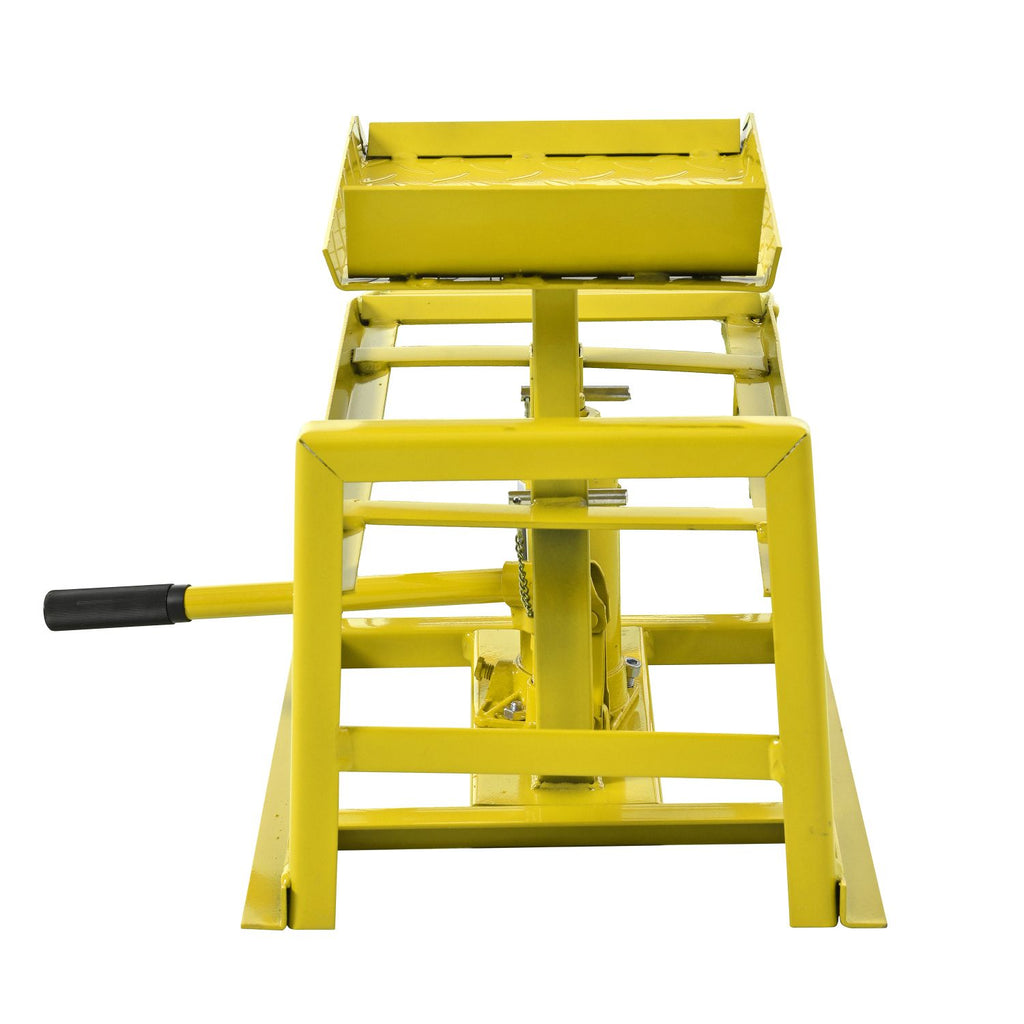 5 Ton Auto Car Truck Service Ramps Lifts, Garage Car Lift Hydraulic Ramps,Automotive Hydraulic Lift Repair Frame Lift(2 Pack) Yellow color