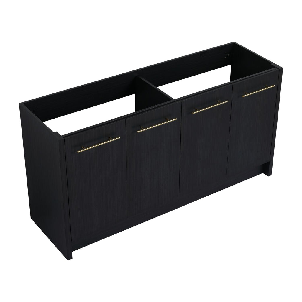 60 Inch Freestanding Bathroom Vanity (Without Top Sink)-BVB09260BCT
