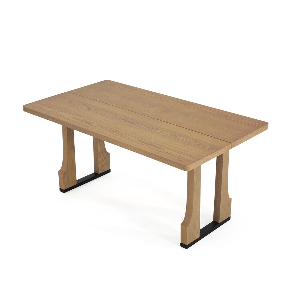 63" Rectangular Dining Table (Light Ash)