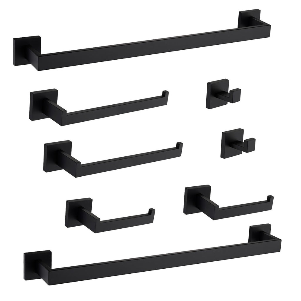 8 - Piece Bathroom Hardware Set
