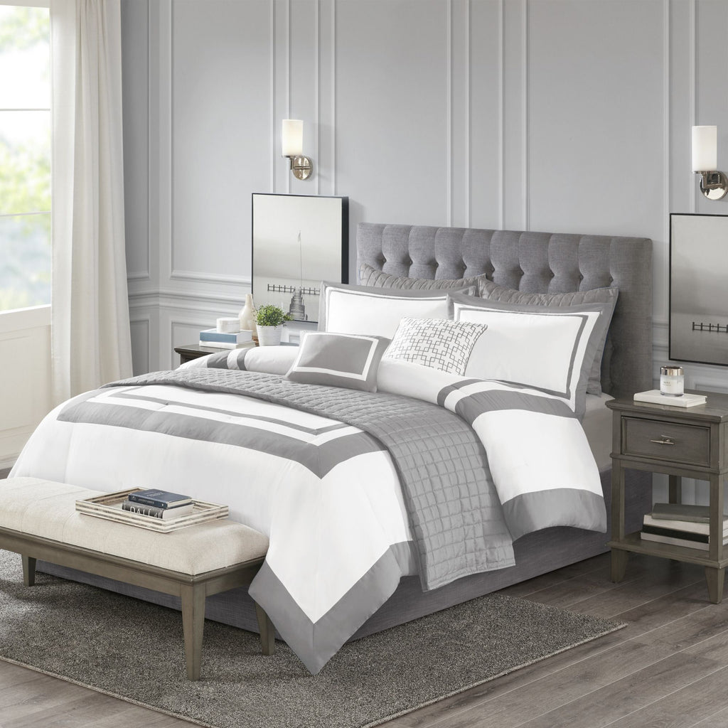 8 Piece Comforter and Quilt Set Collection