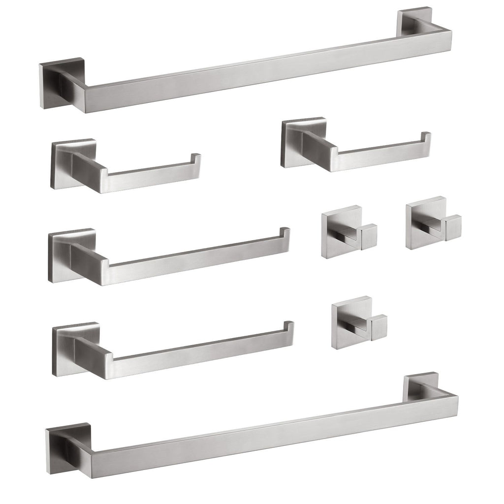 9 - Piece Bathroom Hardware Set