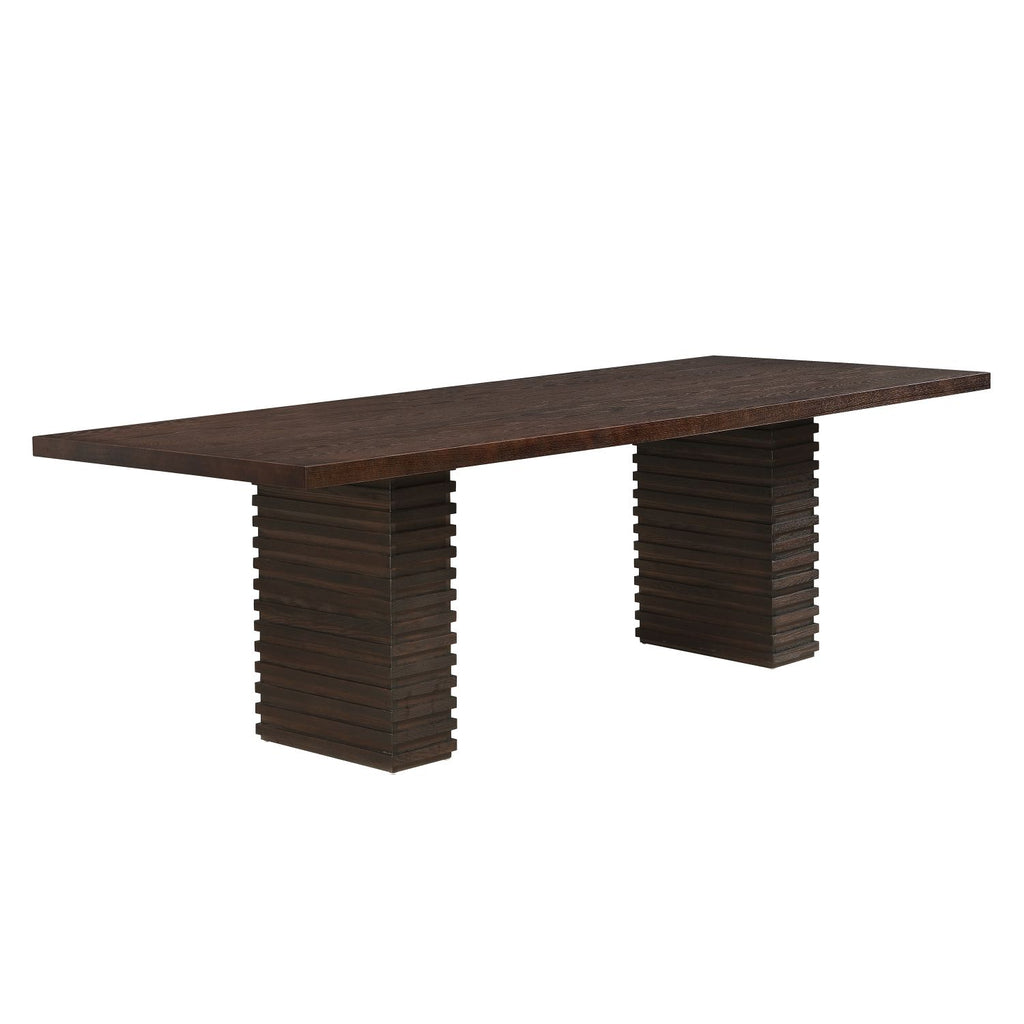 95INCHES DINING TABLE (Espresso)