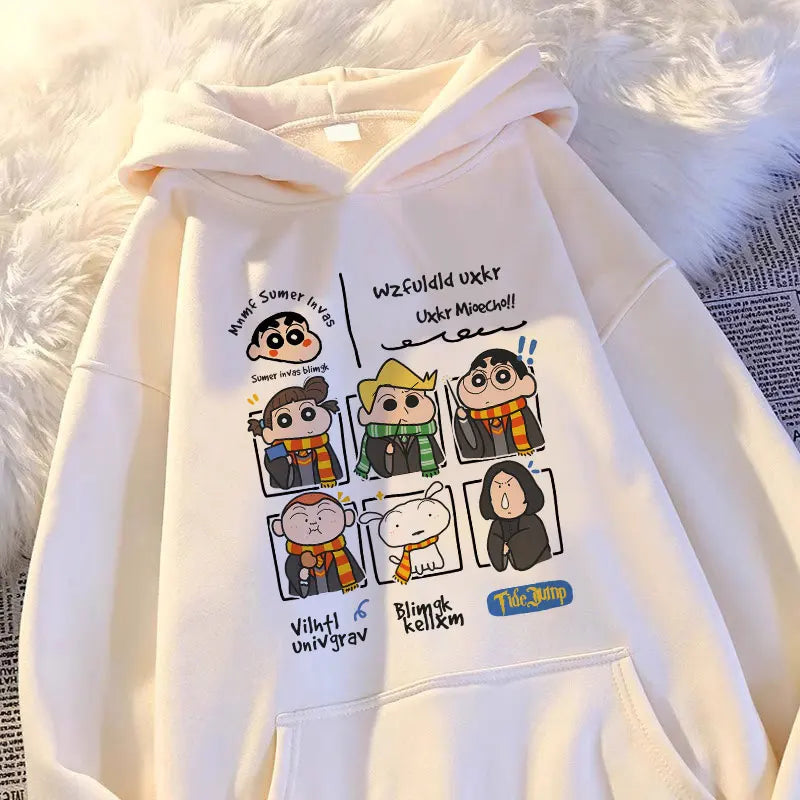 Casual Personalized Hoodie For Women Cute Loose Fit