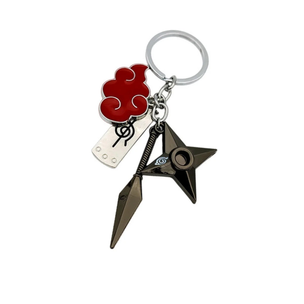 Anime Metal Keychain Cartoon Keychain Holder for Kids Gift features vibrant designs, perfect for anime lovers of all ages.