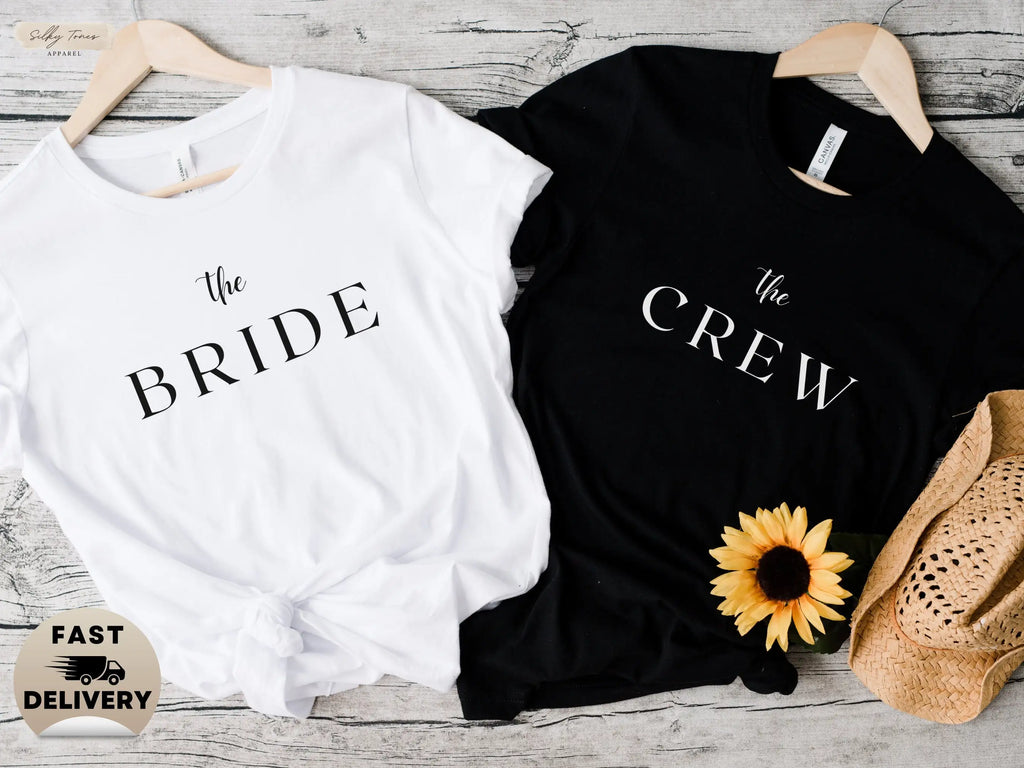 Future Team Bride Bachelorette Party T-Shirt with Flower Graphic for Bridesmaids Women