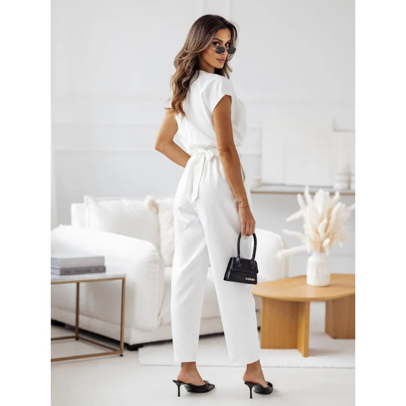 Womens Summer Jumpsuit Leisurewear For Commuter Style