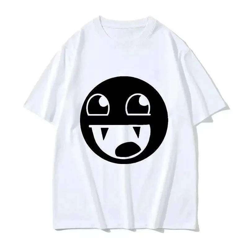 Funny Domo Kun Meme T Shirt for Women Casual Summer O Neck High Quality Oversized Tee
