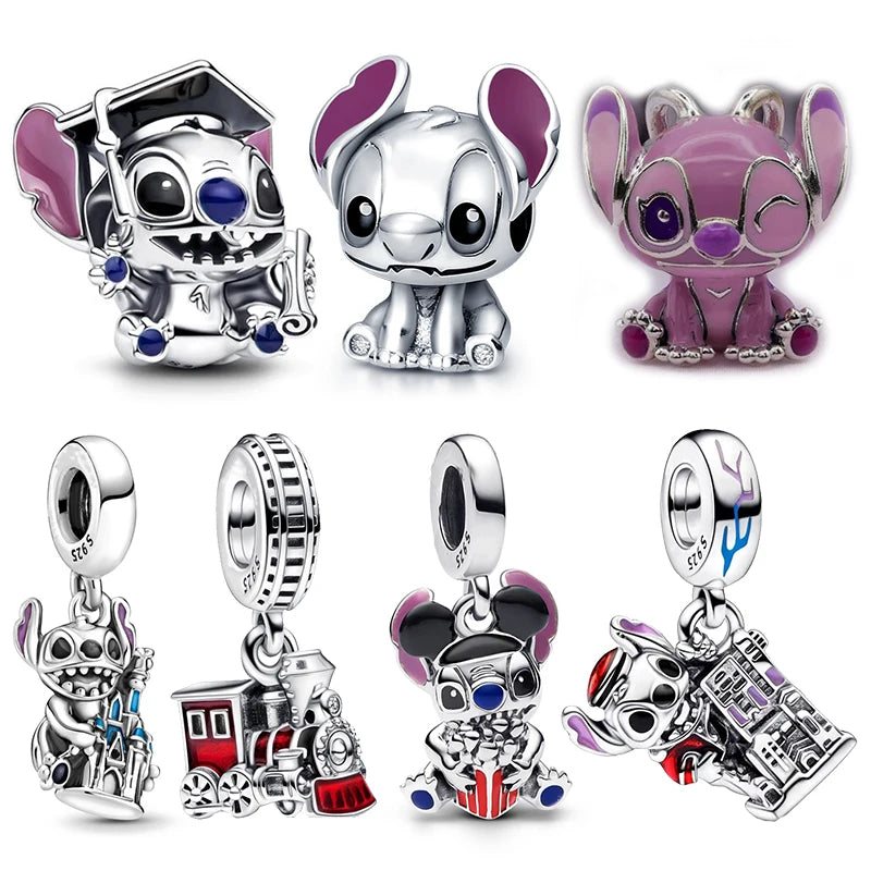 Stitch Shape Pendant Charm Beads for Bracelets and Necklaces, luxury DIY jewelry perfect for party and festival gifts.