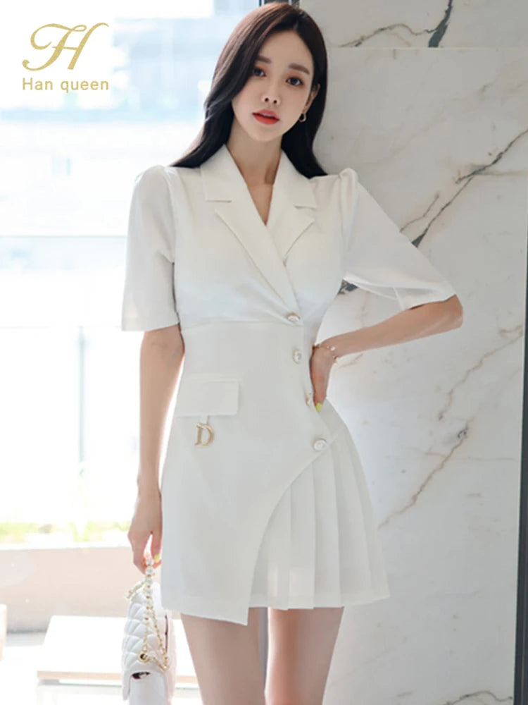 Women's Office Pencil Dress Short Sleeve Sheath Bodycon