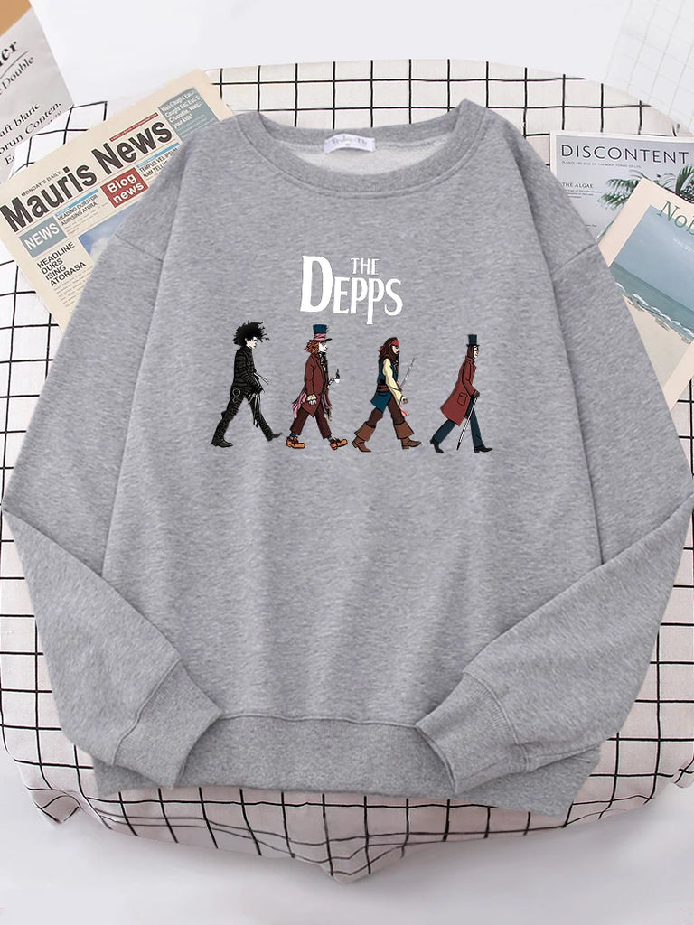 Edward Scissorhands Hoodie Women Harajuku Style Soft Fleece