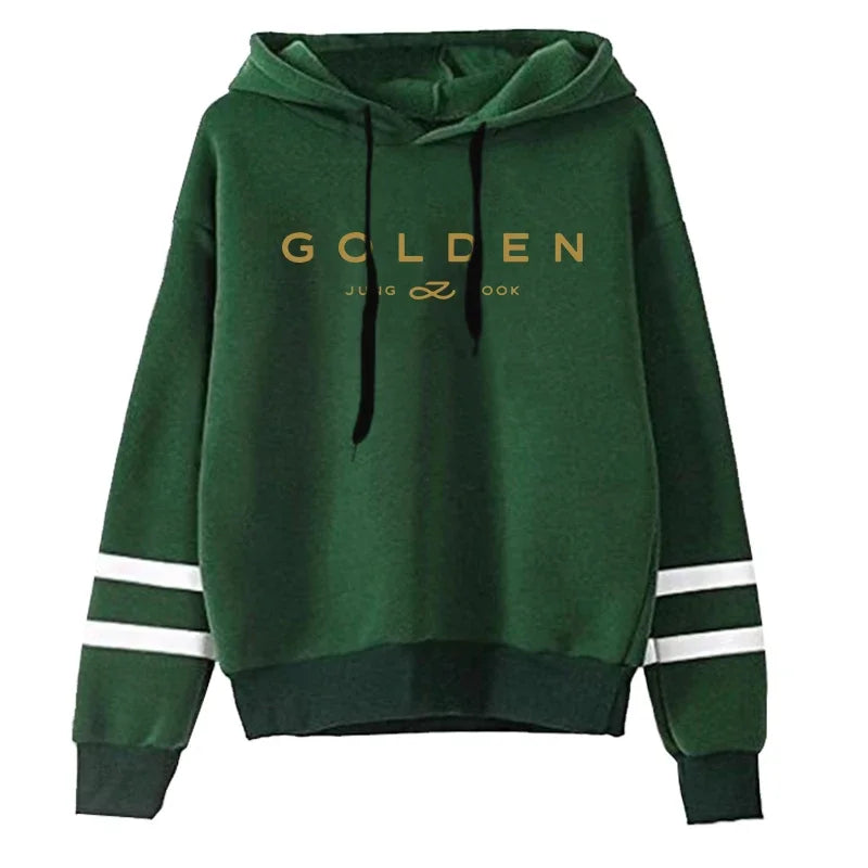 Jungkook Kpop Hoodie For Women Stylish Pullover Sweatshirt