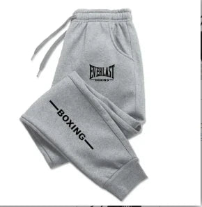 2025 Autumn EVERLAST Printed Jogging Pants for Women, stylish and comfortable for winter workouts and lounging.