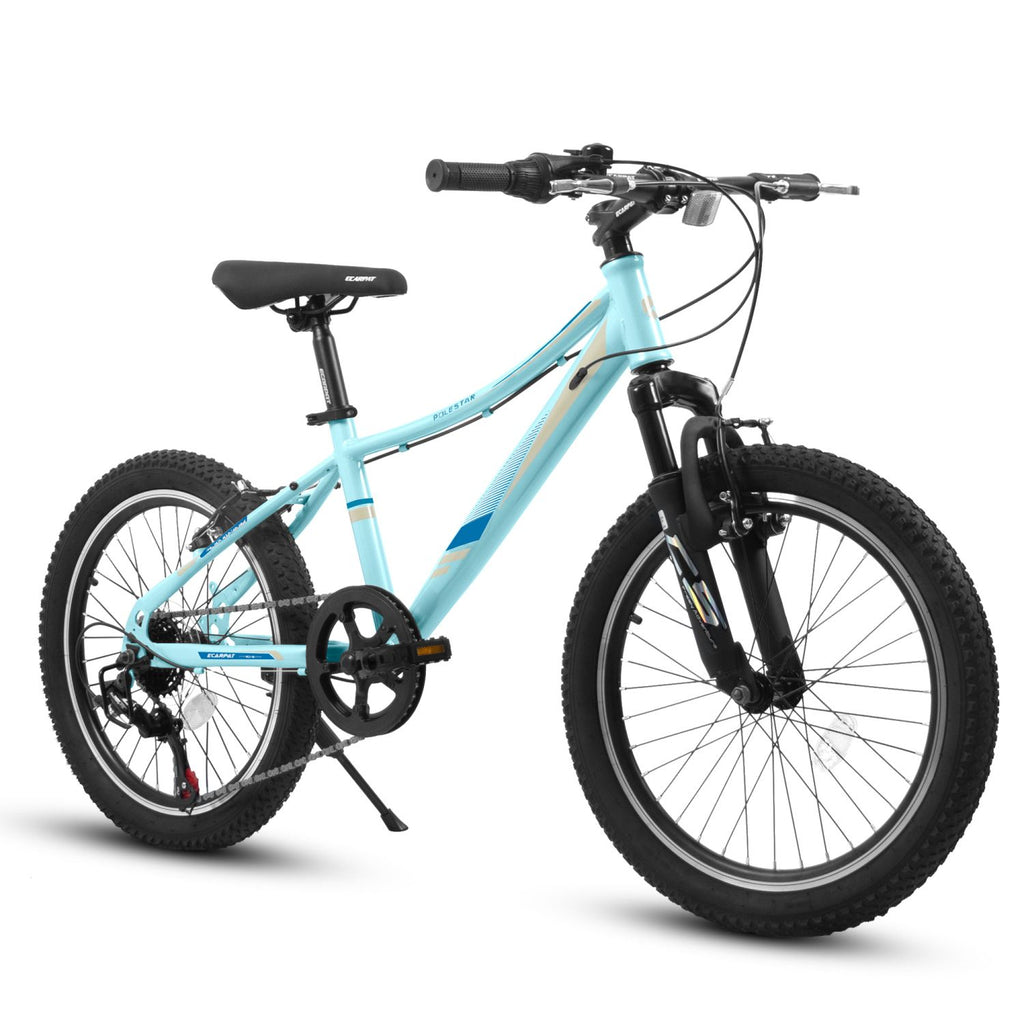 A20261 20 inch Children's Bicycle, Shock Absorbing Front Fork, 21 - Speed, V - brakes, Mountain Tire, Boys and Girls Kids Bike for Outdoor Adventure