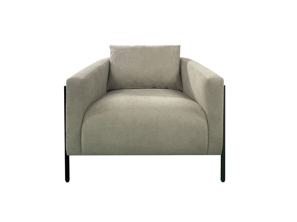 Accent Chair with Rope Designed Exterior