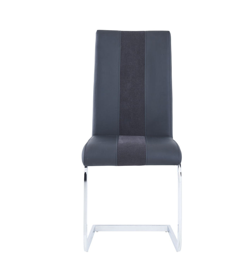 ALTIS FABRIC BLACK DINING CHAIRS (KIT OF 4)