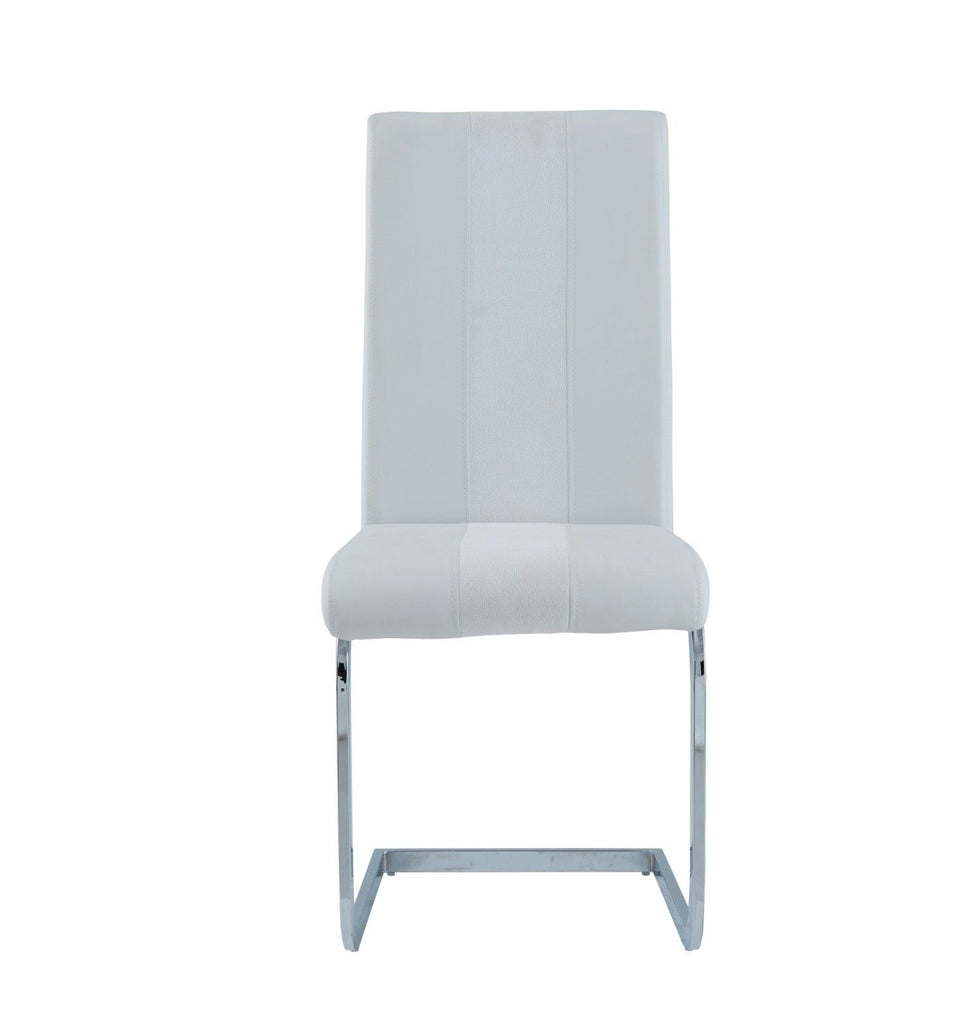 ALTIS FABRIC WHITE DINING CHAIR (KIT OF 4)