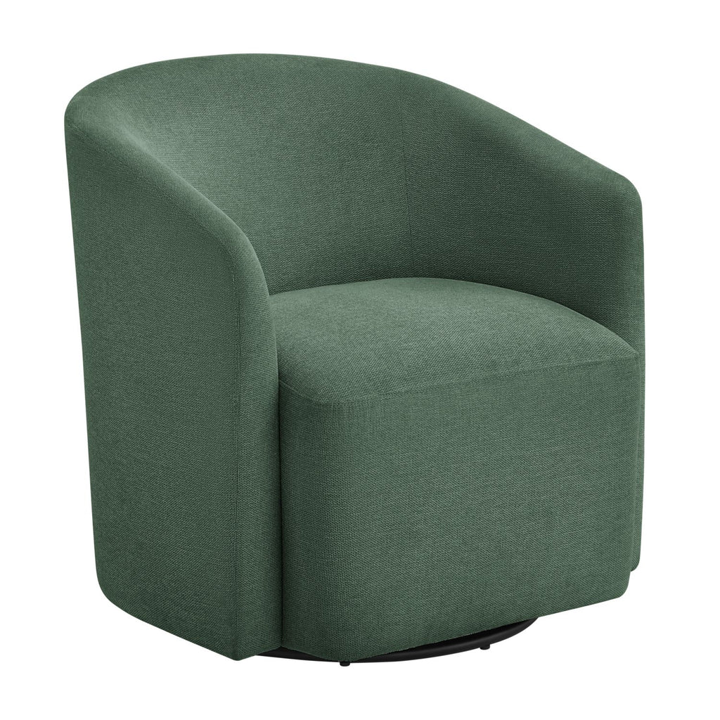 Ardena Green Swivel Barrel Chair