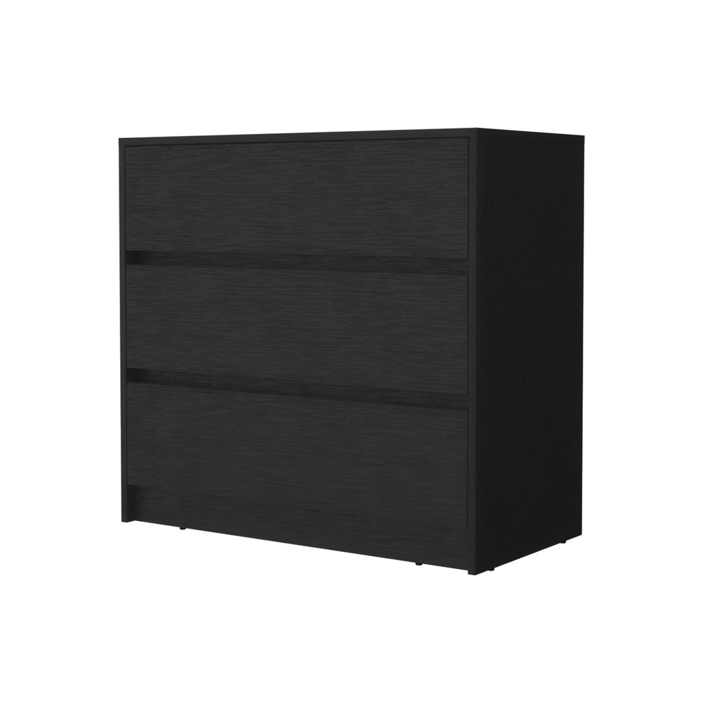 Avra 3 Drawer Dresser, Manufactured Wood Top and Front Chest of Drawers