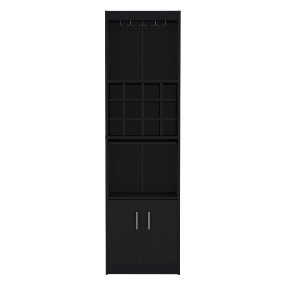 Bar Cabinet Fulton, Living Room, Black