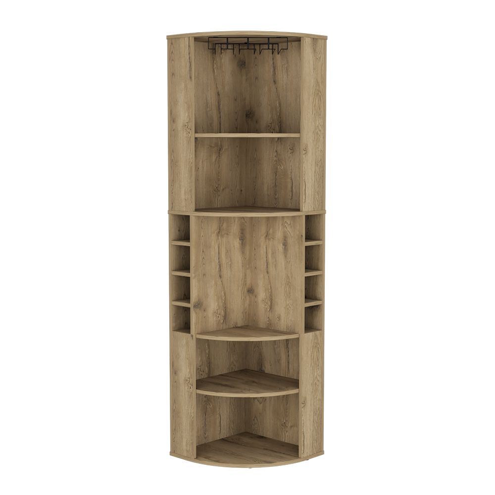 Bar Cabinet Jansen, Living Room, Macadamia
