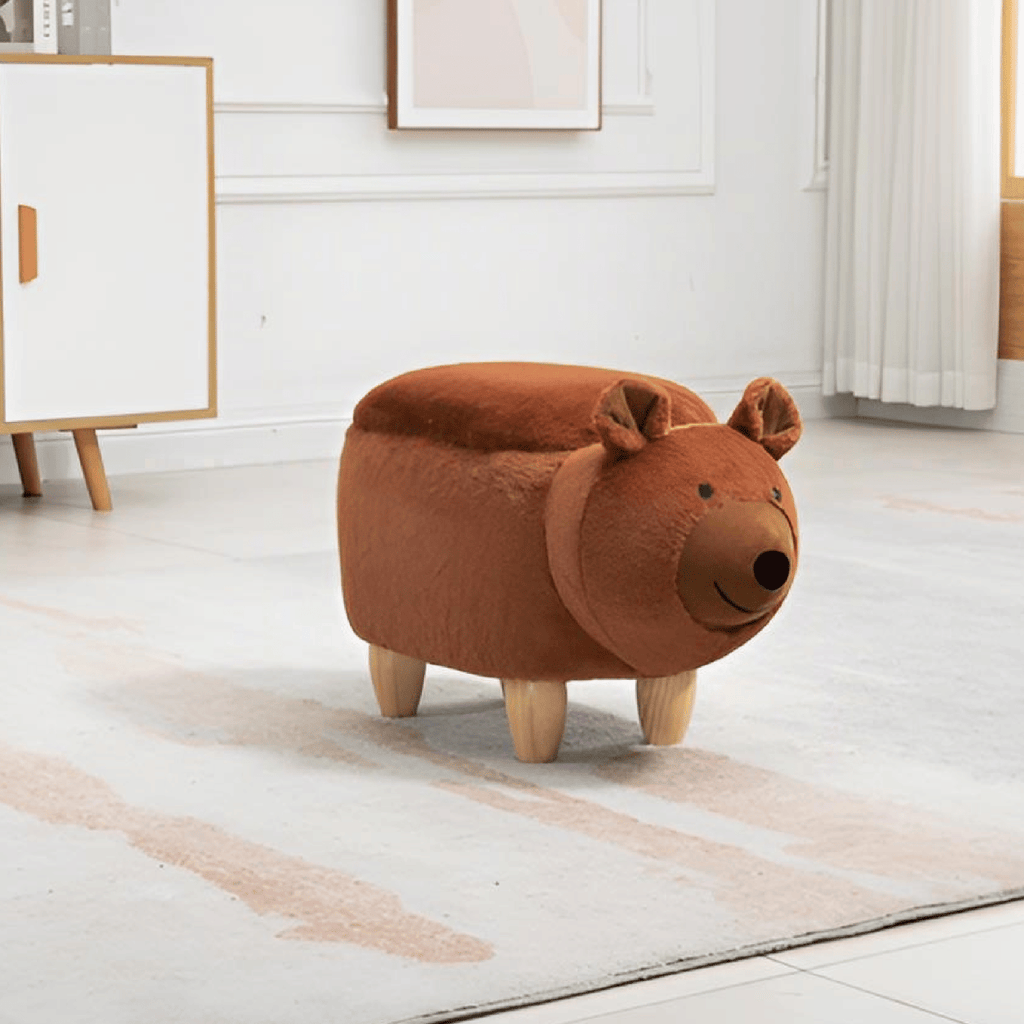 Blake the Bear Storage Ottoman