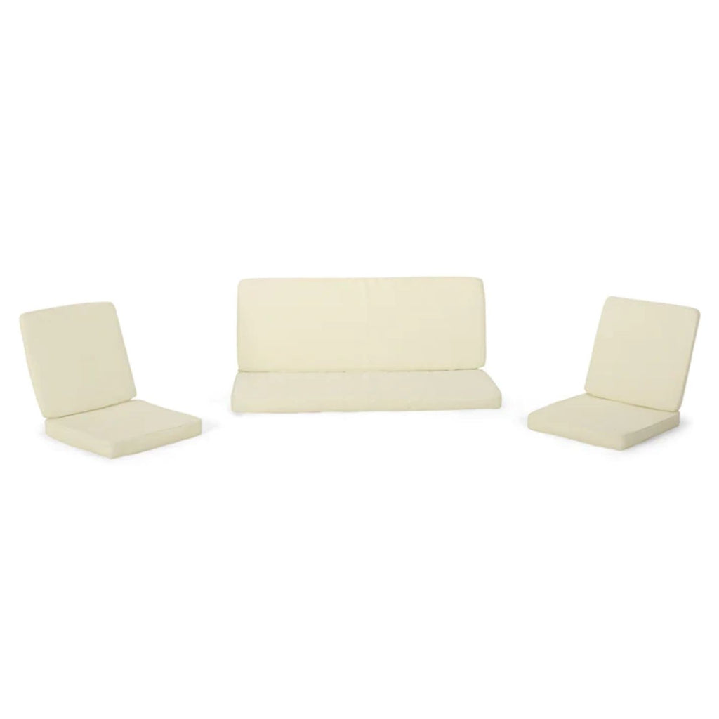 CAROLINA CLUB CHAIR & LOVESEAT CUSHION SET, CREAM, (2sets 63513.00 CUSHION SET+1set 63308.00 CUSHION SET)