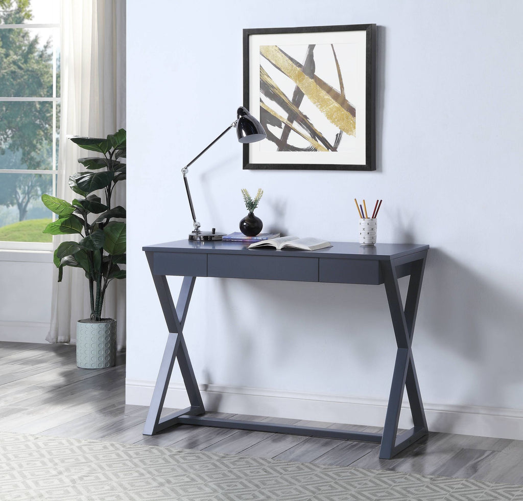 Charcoal 1-drawer Console Table