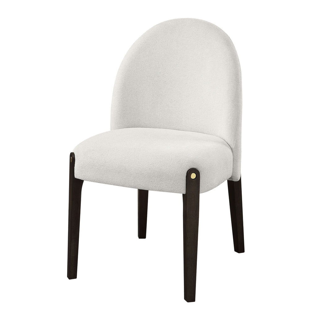 Clayten Beige Fabric Side Chair (Set of 2)