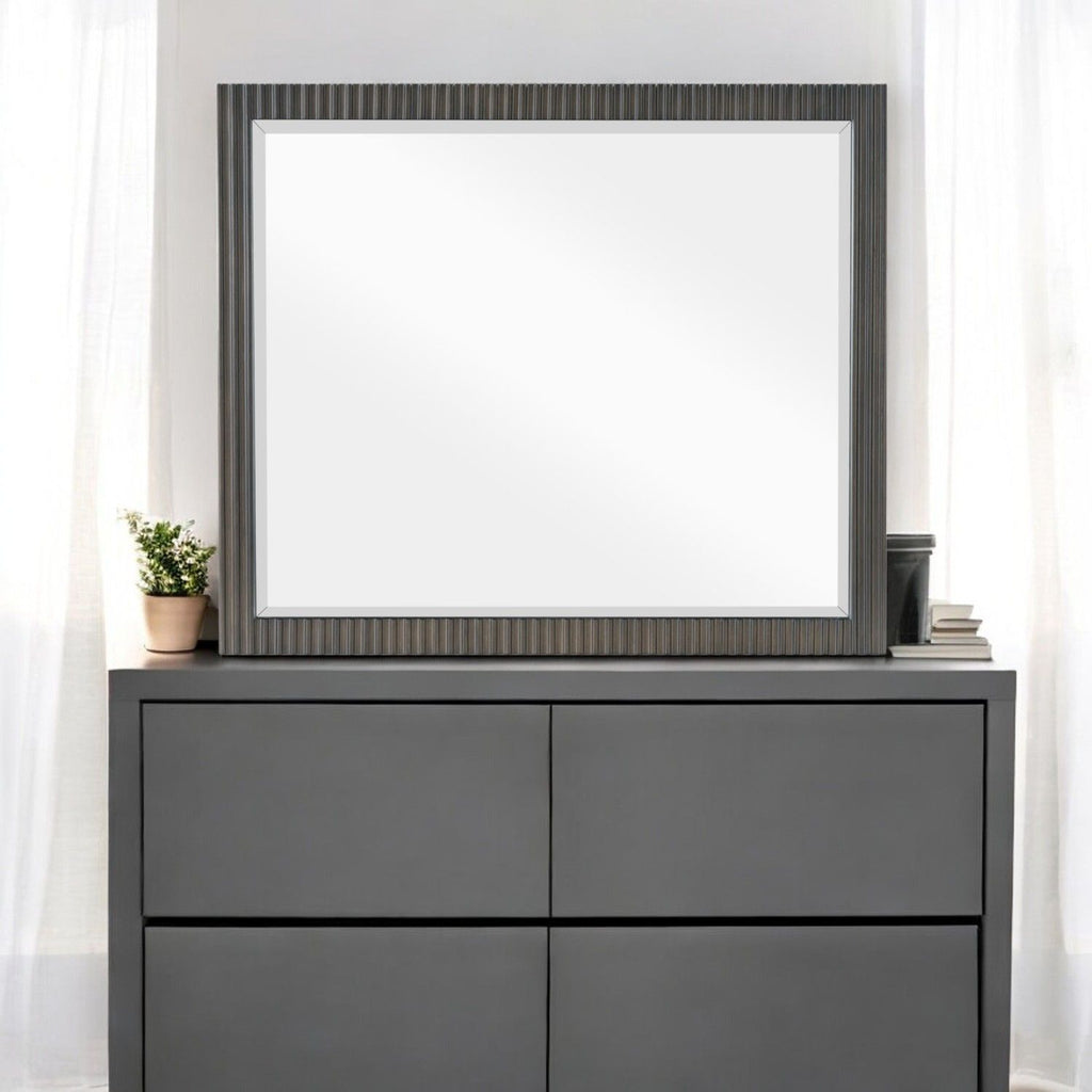Clayten Espresso Finish Mirror