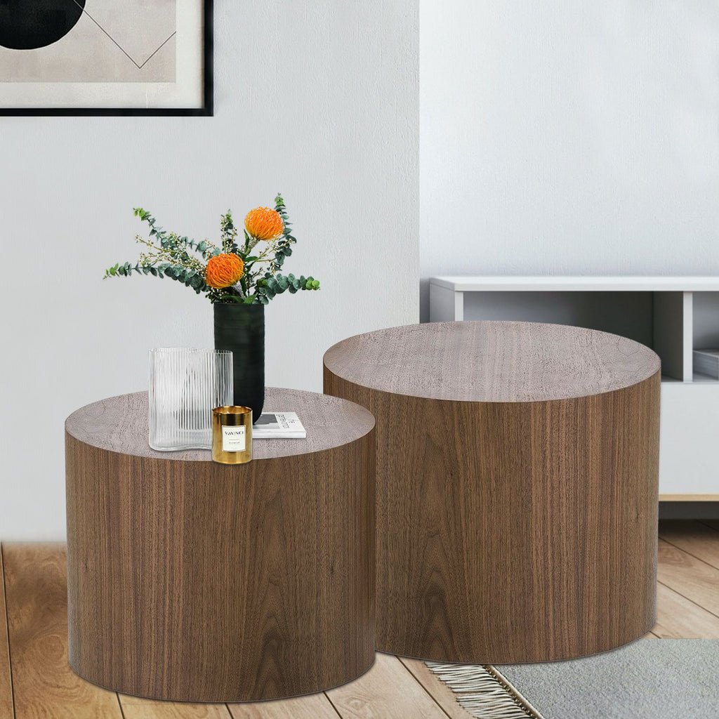 Coffee Tables,MDF with ash/oak/ Natural veneer side table/coffee table/end table/nesting table for living room,office,bedroom,Natural, 4Colors