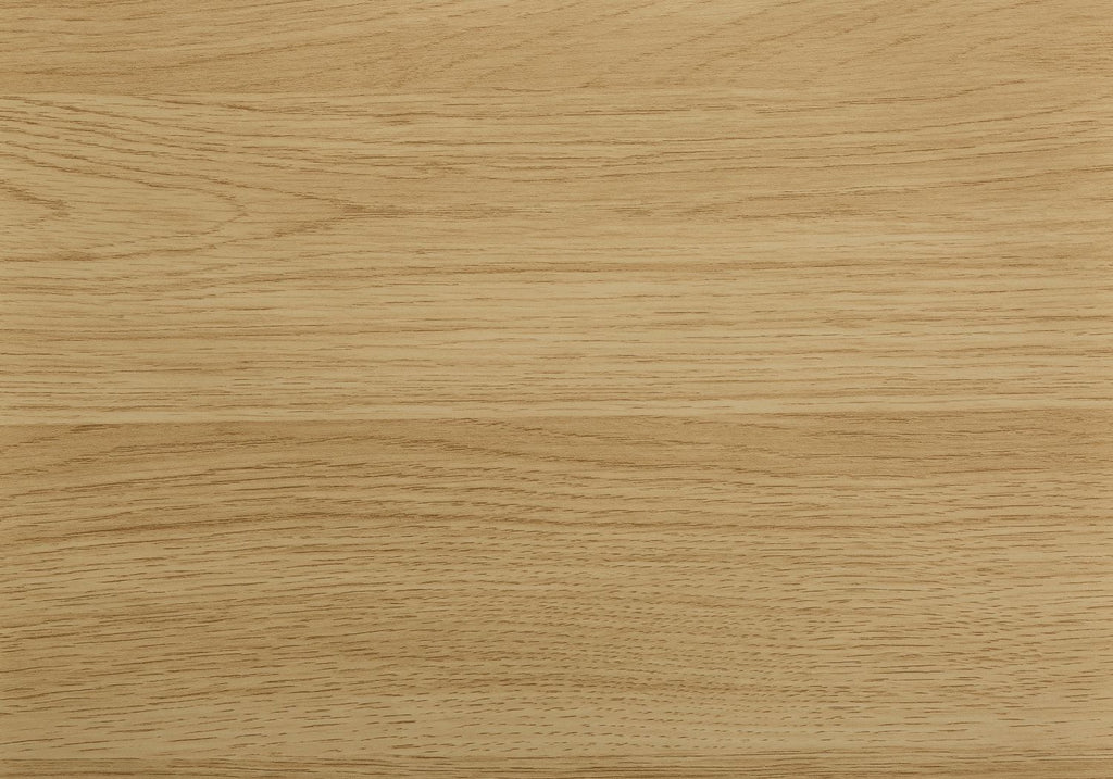 Computer Desk, Home Office, Laptop, Storage Drawers, 48"l, Work, Natural Laminate, White Metal, Contemporary, Modern