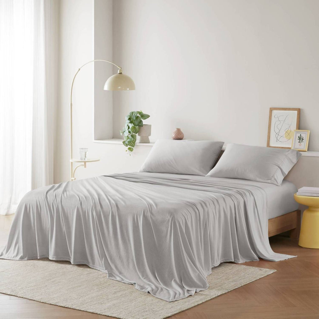 Cotton Blend Jersey Knit All Season Sheet Set Full