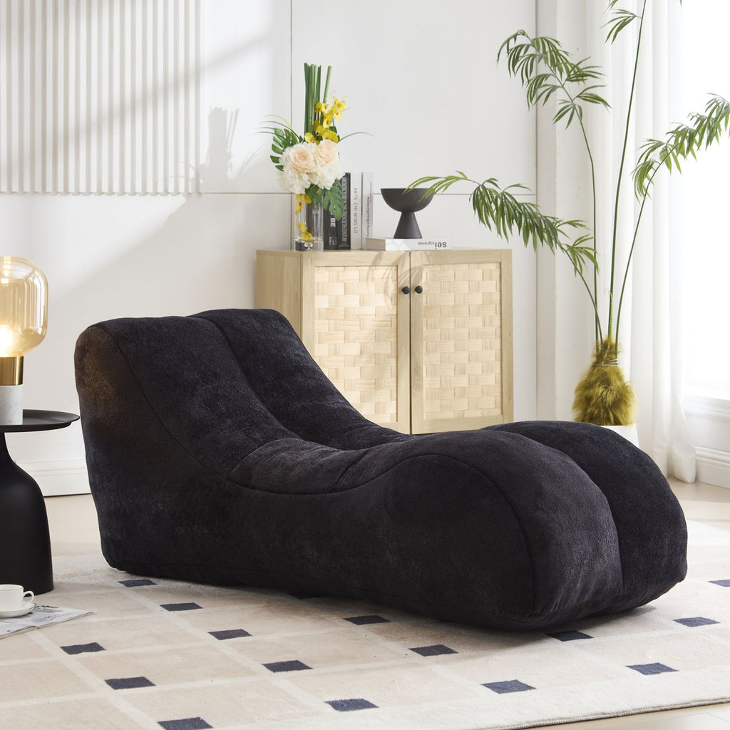 Creative bean bag sofa chair for adults and children filled with high-quality sponge that is plump and elastic fitting the curves of the human body and providing gentle support to the body in all as