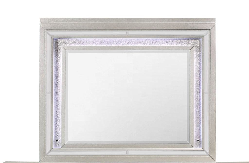 CROSS GLAM CHAMPAGNE MIRROR WITH LED