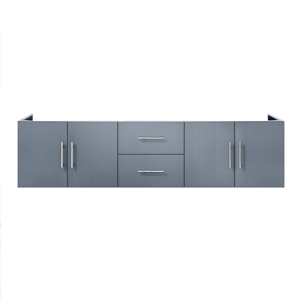 Dark Grey Double Bath Vanity 72 in. W x 22 in. D