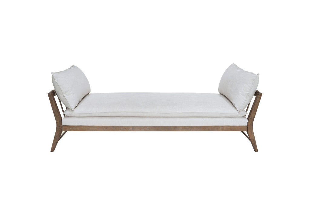 Daybed w/ Leather Strap Detail