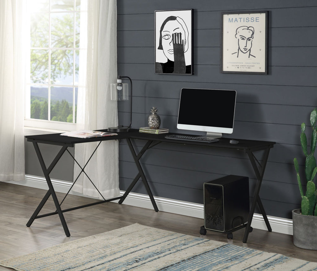 Dazenus Black Finish Computer Desk